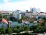 La vue du balcon au loin, les �les.